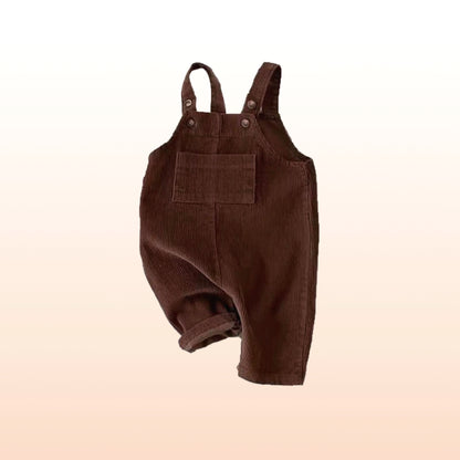 Autumn Adventure Corduroy Overalls 🍂 Cozy Fall Vibes for Baby (9M-3T)