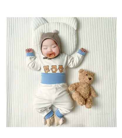 Baby Clothes 2pcs Sets Autumn  Winter Baby Pajama Set Bottom Underwear Two-piece Set Cotton Baby Boy Long Sleeves Outfit