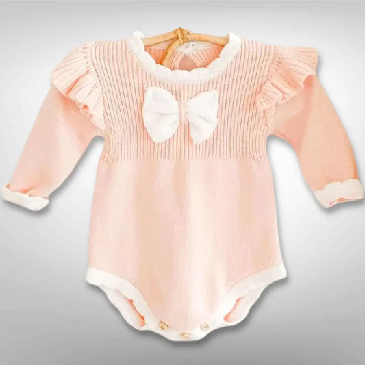 Ballerina Dreams Knit Romper (3-24M) 🎀