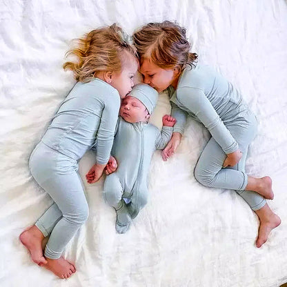 Bamboo Dreams PJ Set – Soft & Breathable Sleepwear for Kids (9M-7Y)