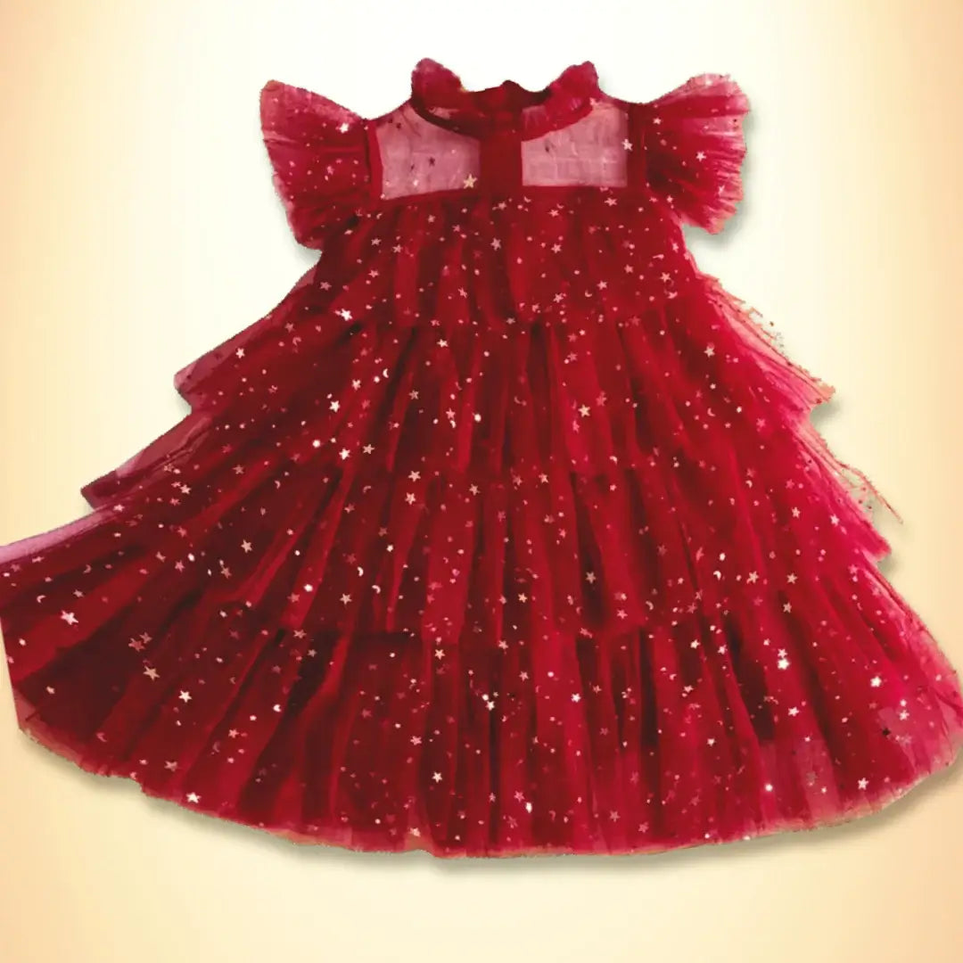 ✨ Starry Night Tulle Party Dress (2T-8Y)