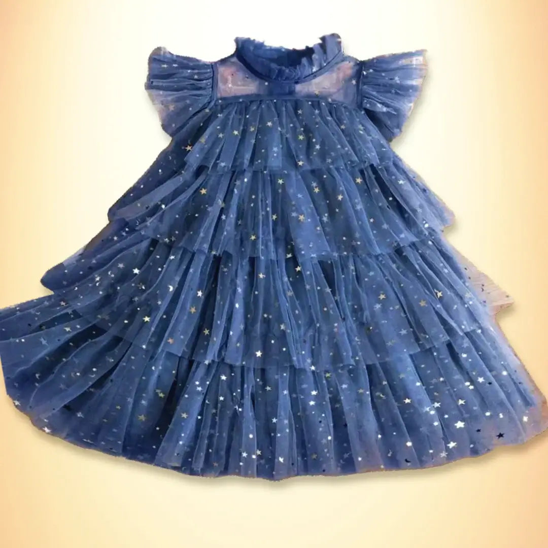 ✨ Starry Night Tulle Party Dress (2T-8Y)