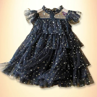 ✨ Starry Night Tulle Party Dress (2T-8Y)