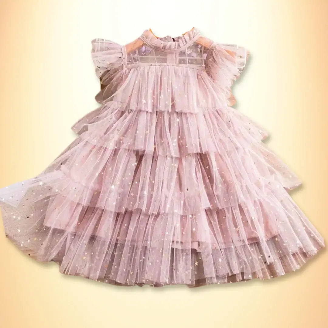 ✨ Starry Night Tulle Party Dress (2T-8Y)