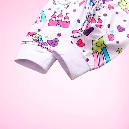 Fashionista Rainbow Gear - 4 Piece Onesie, Pants, Hat & Bow